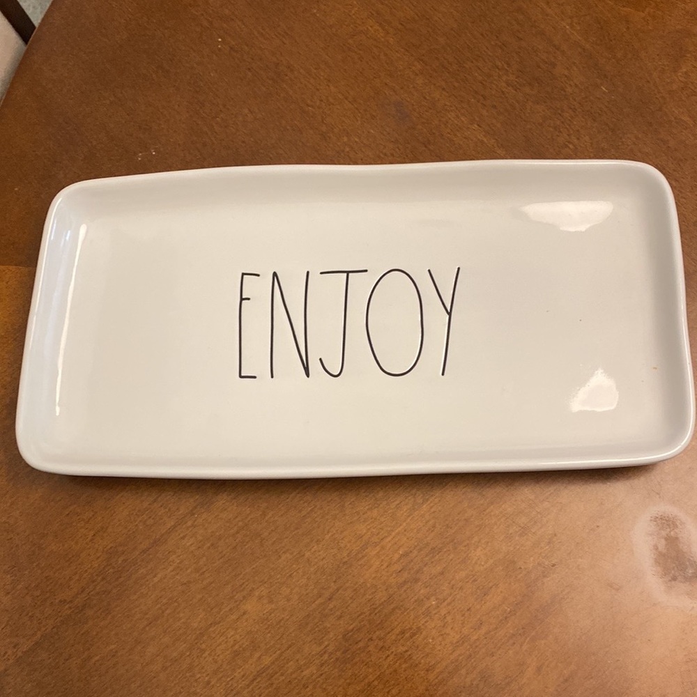 Rae Dunn ENJOY tray